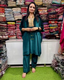 Premium Velvet Designer Coord Set