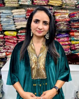 Premium Velvet Designer Coord Set