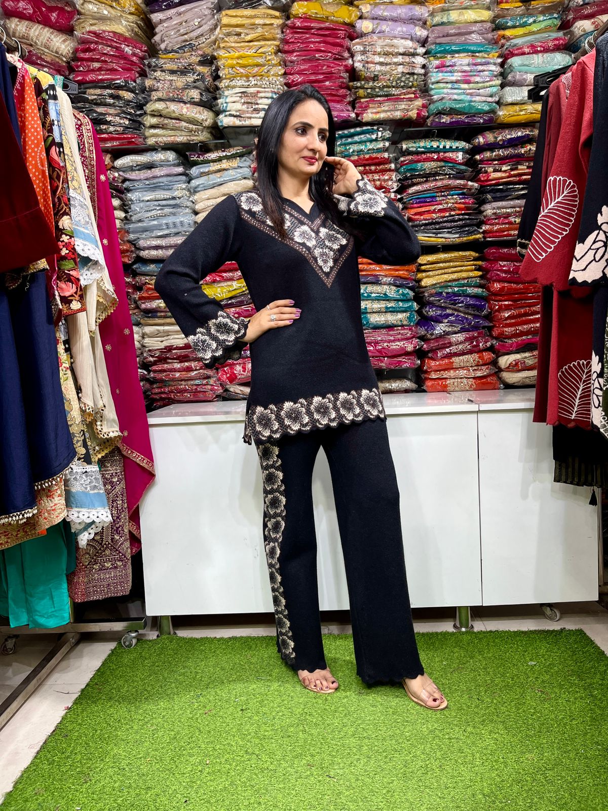 Premium Woollen Coord Set - Image 3