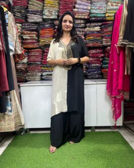 Pure Crape Designer Coord Set