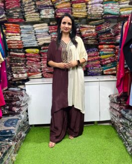 Pure Crape Designer Coord Set