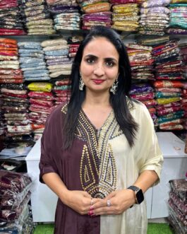 Pure Crape Designer Coord Set