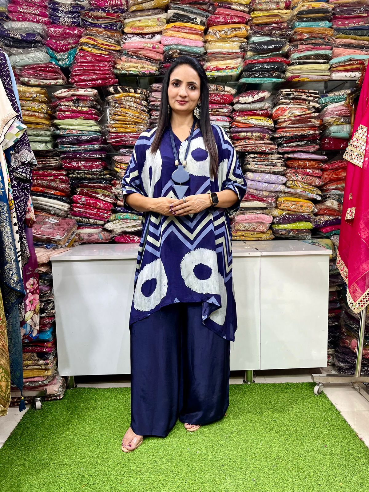 Pure Crape Digital Print Coord Set