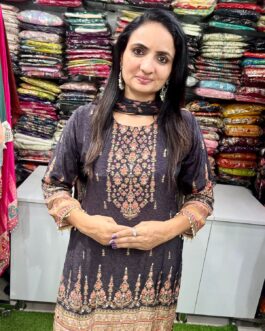 Pure Crape Sharara Suit Set