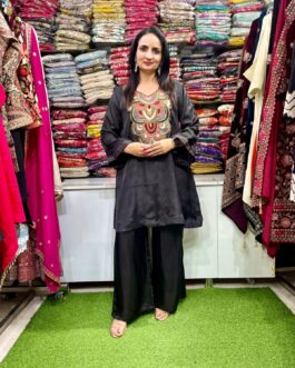 Pure Crape Silk Coord Set