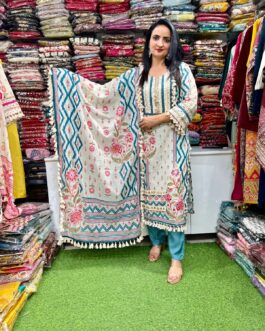 Designer Pakistani Style Suit Set