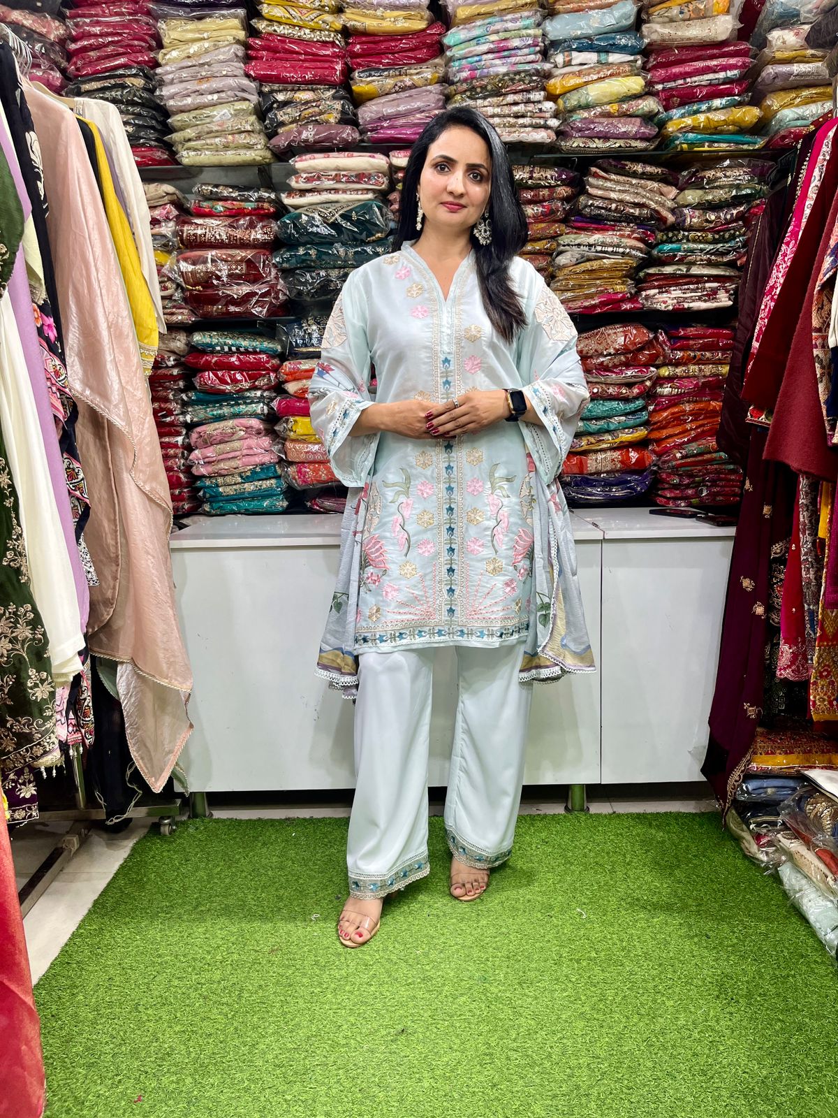 Designer Pakistani Suit Set