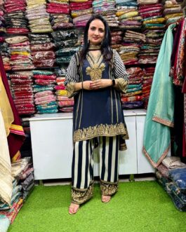 Designer Pure Crape Suit Set