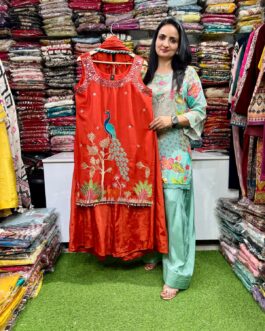 Pure Chinon Designer Suit Set