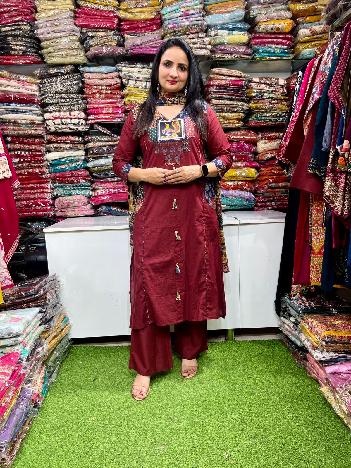 Pure Cotton Suit Set