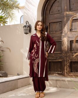 Designer German Rayon Coord Set