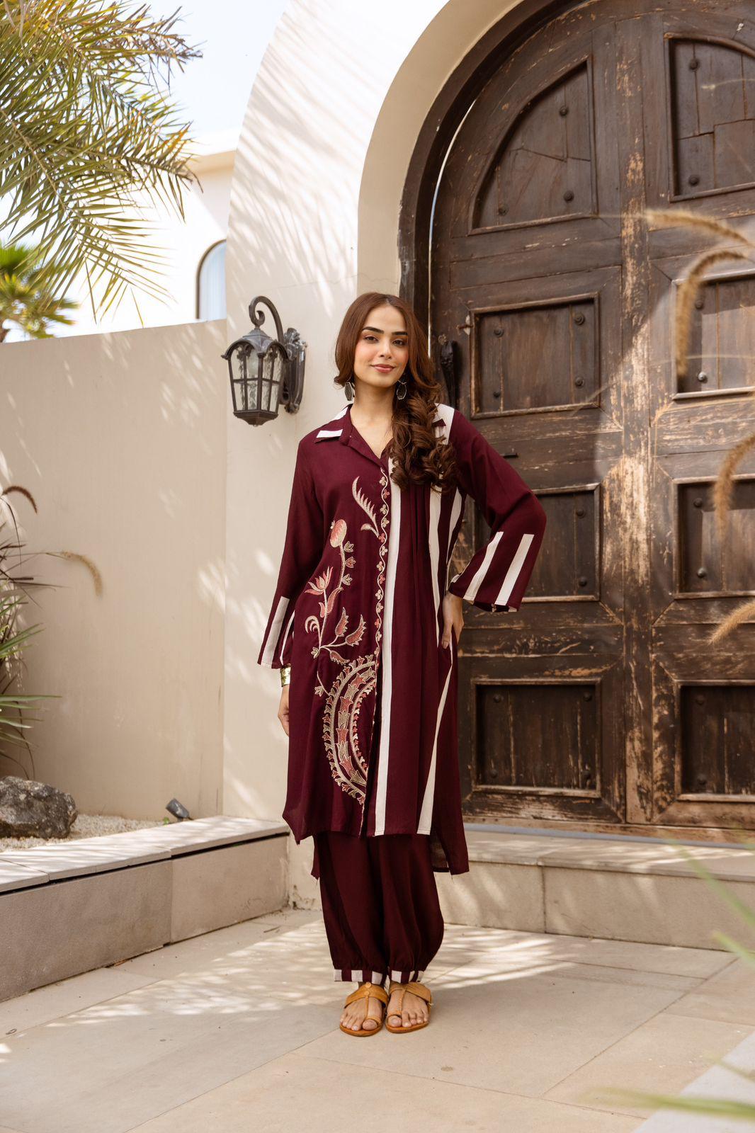 Designer German Rayon Coord Set