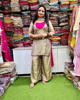 Designer Glass Tissue Shimmer 4 Peice Set