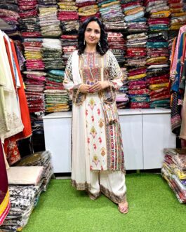 Designer Muslin Suit Set