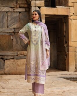 Designer Pakistani Ombre Suit Set