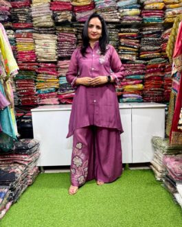 Muslin Cotton Designer Coord Set