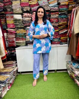 Premium Cotton Crochet Coord Set