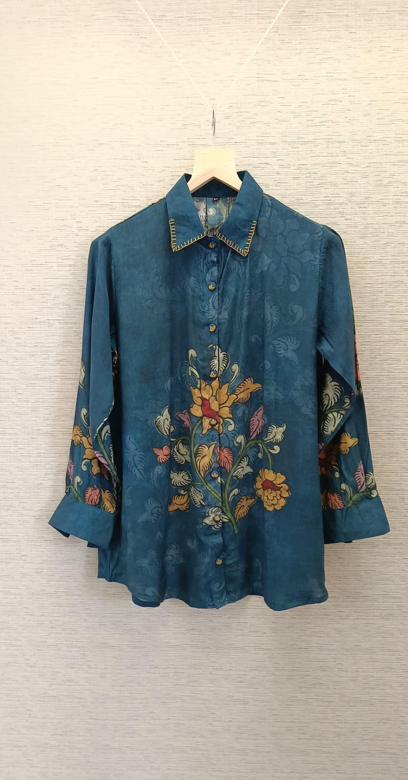 Pure Modal Muslin Digital Print Shirt