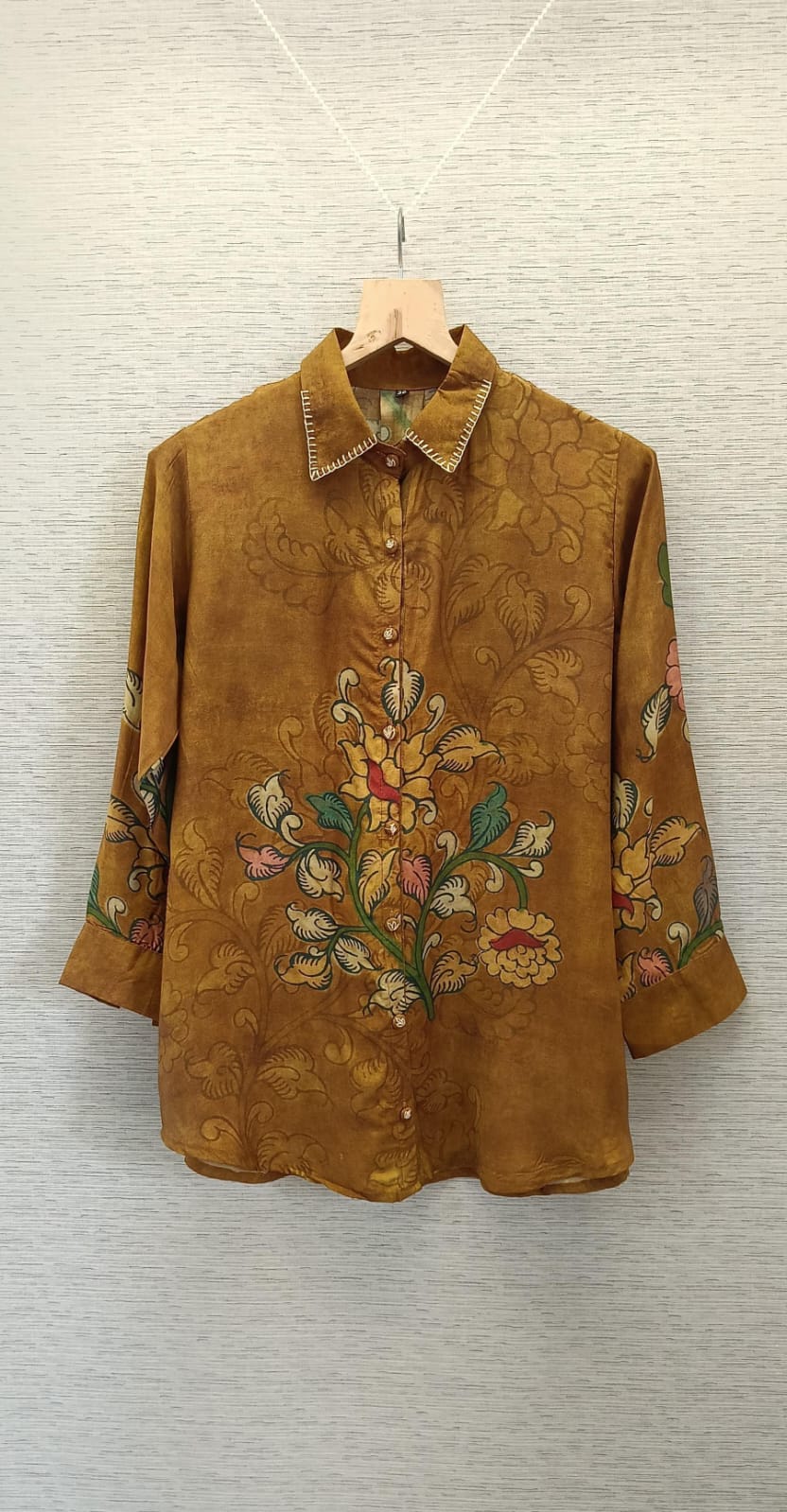 Pure Modal Muslin Digital Print Shirt