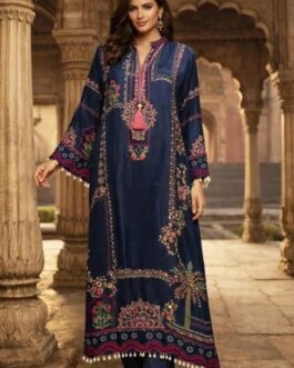 Pure crape Designer long Coord Set