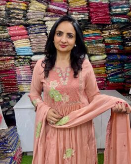 Designer Mal Chandheri Suit Set