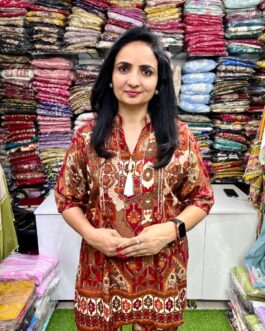 Designer Premium Rayon Coord Set