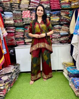 Designer Premium Rayon Coord Set