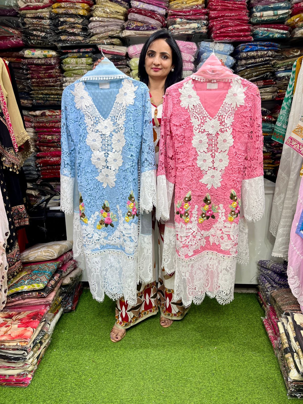 Premium Crochet Suit Set