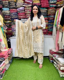 Premium Mal Cotton Straight Suit