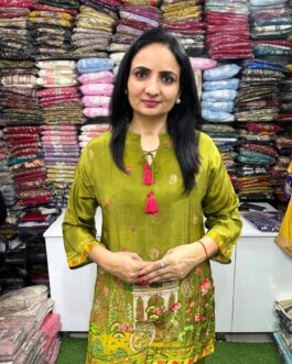 Pure Crape Designer Coord Set