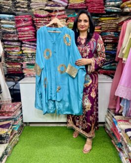 Pure Crape Designer Coord Set