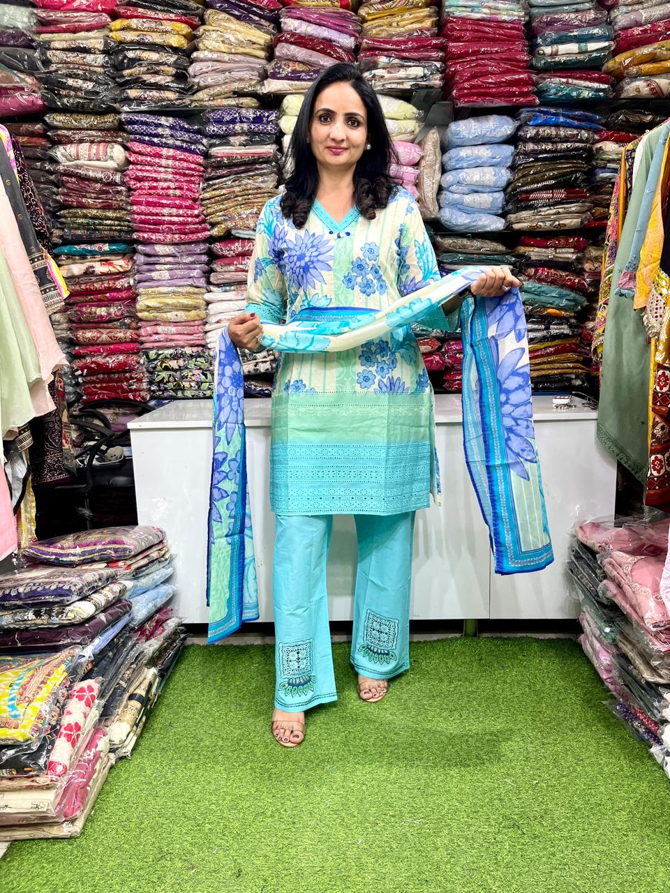 Pure Schifli Cotton Set