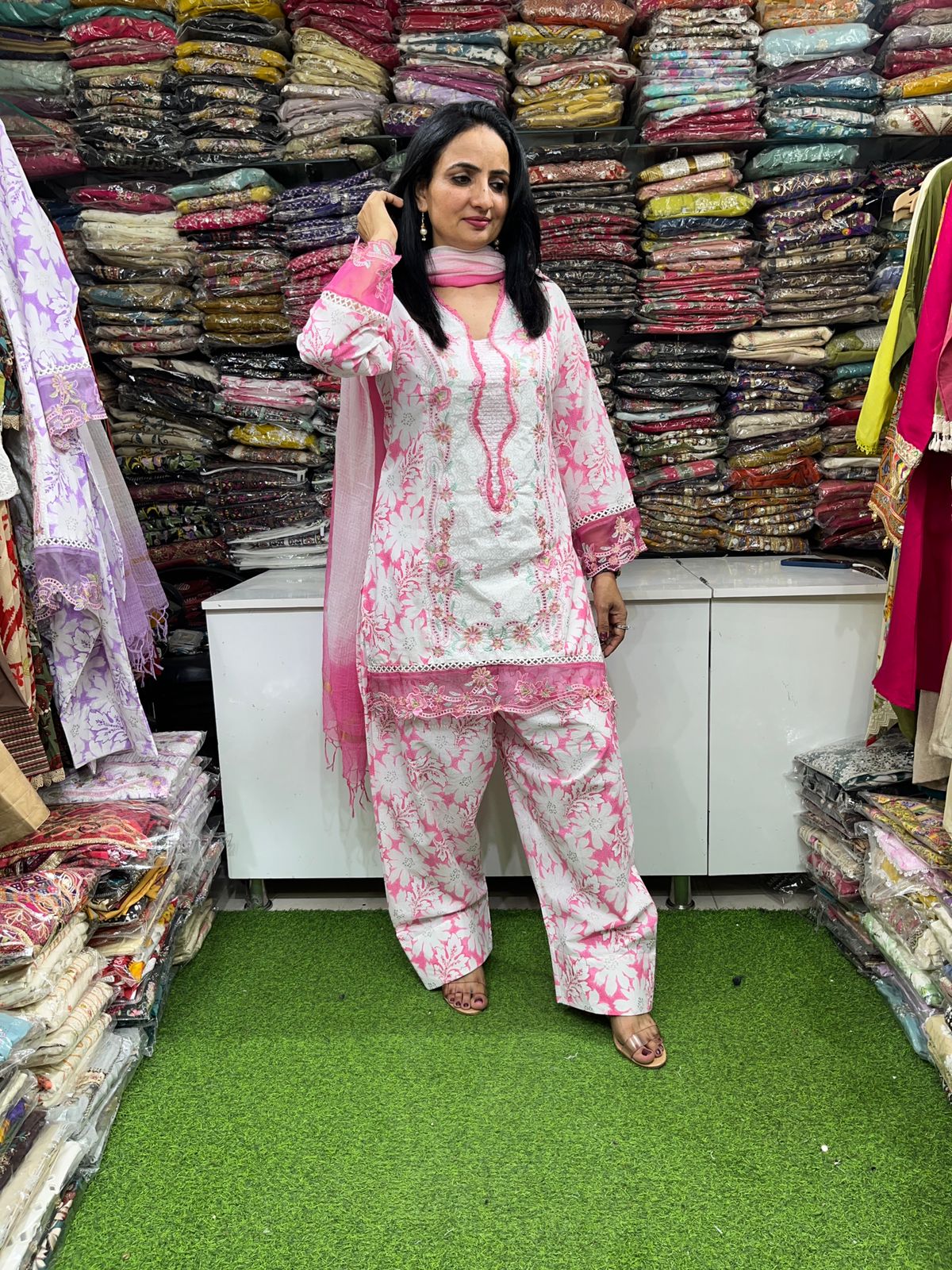 Cotton Farshi Suit Set