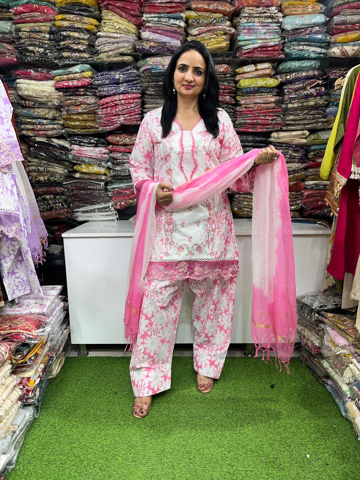Cotton Farshi Suit Set