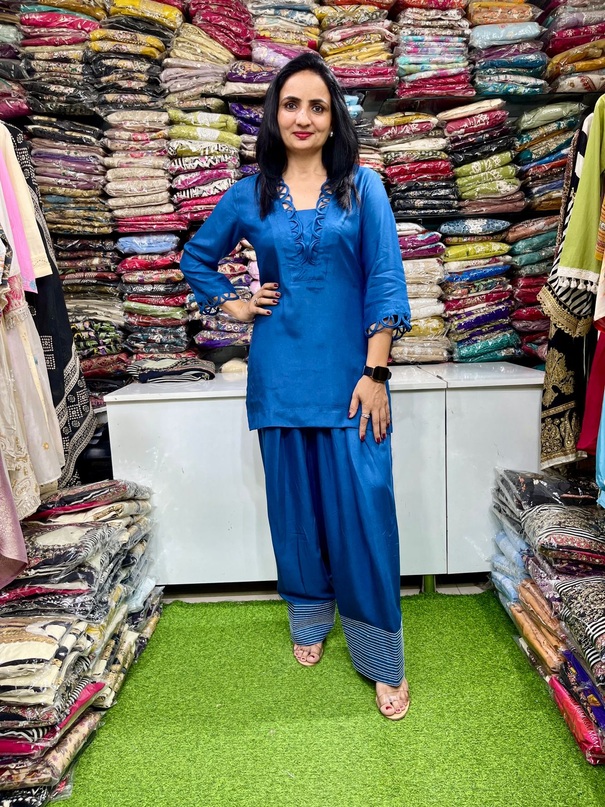 Designer Casual Farshi Coord Set
