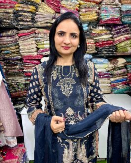 Designer Crape Farshi Suit Set