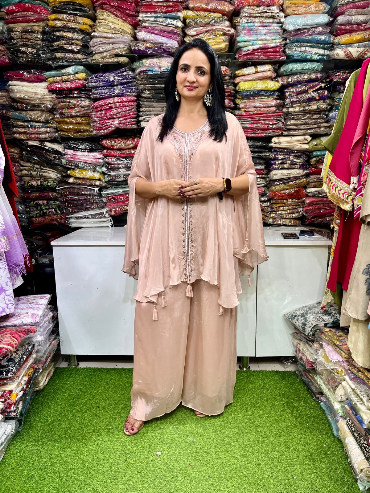 Designer Hand Embroidered 3 Peice Set