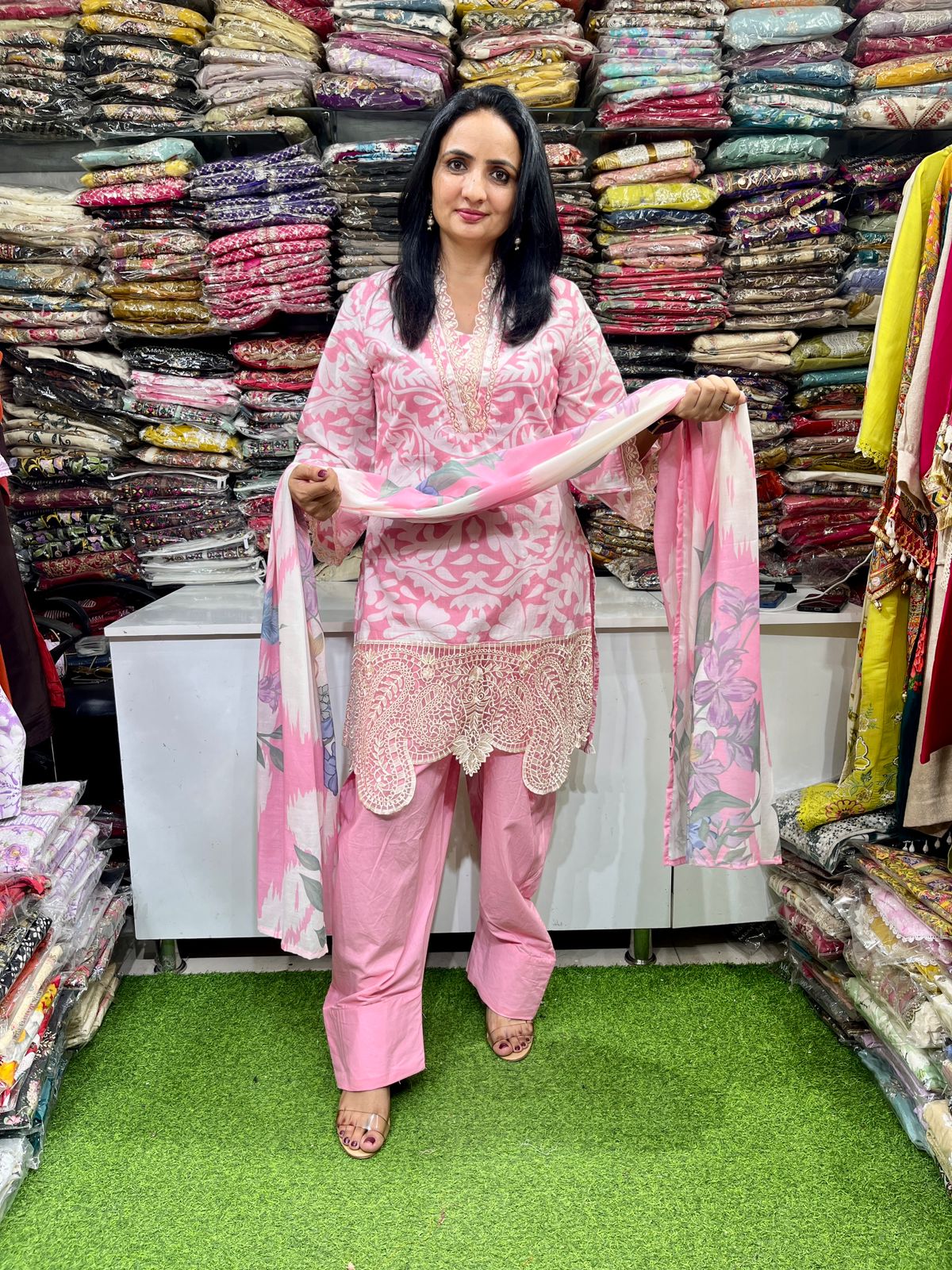 Designer Pakistani Farshi Salwar Set
