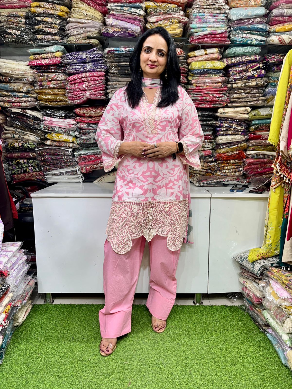 Designer Pakistani Farshi Salwar Set