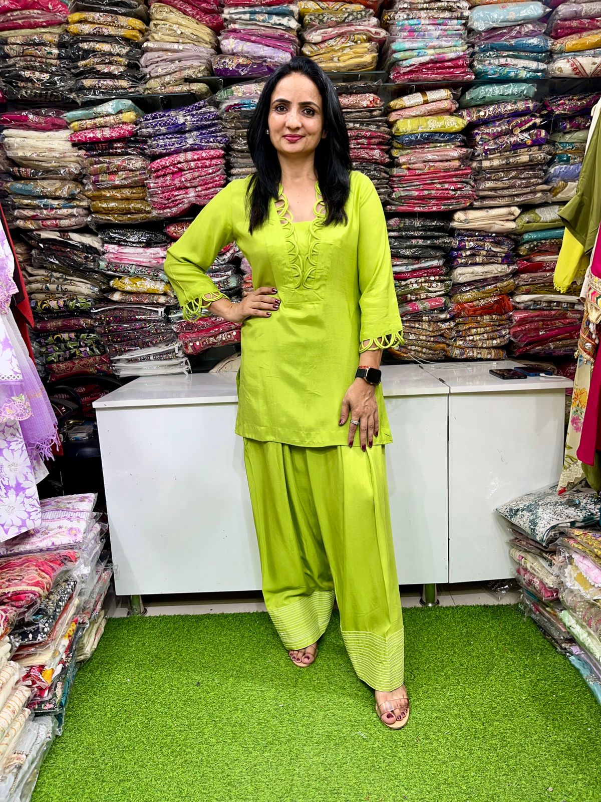 Imported Cotton Coord Set