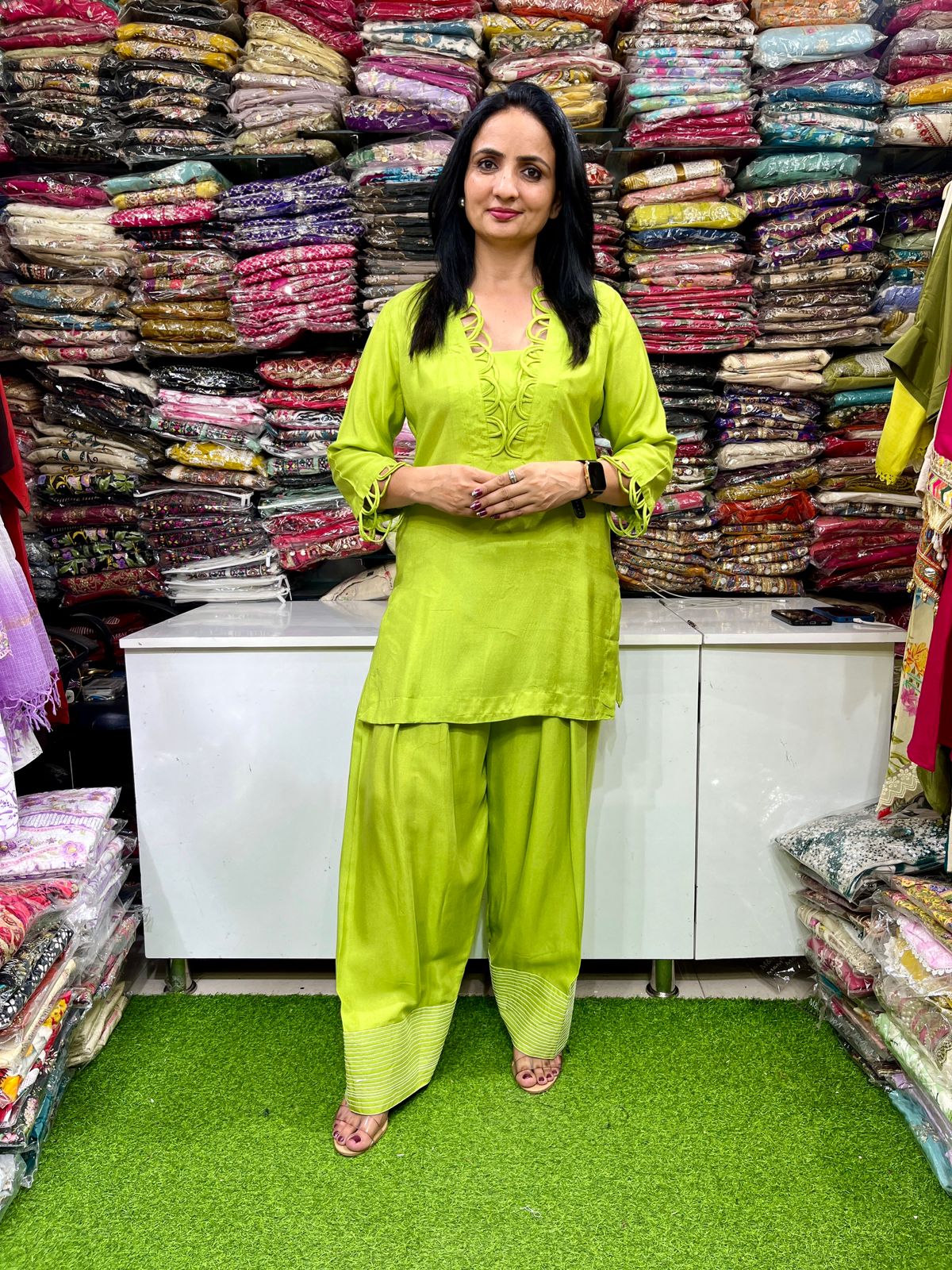 Imported Cotton Coord Set