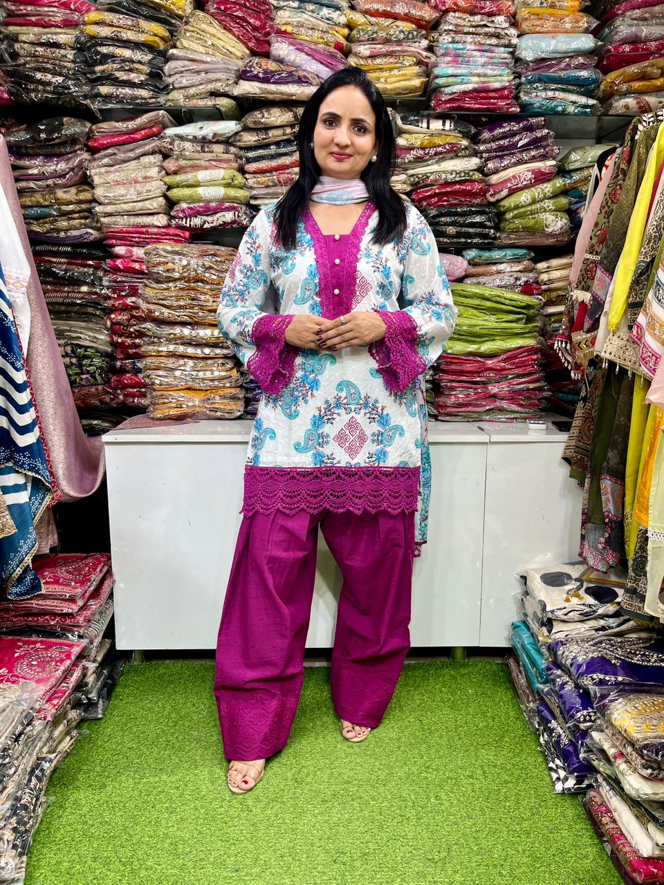 Premium Hakuba Cotton Farshi Set