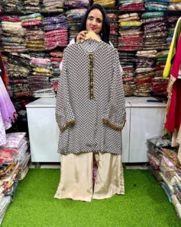Pure Crape Designer Coord Set