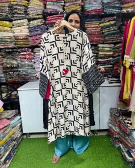 Pure Crape Designer Coord Set