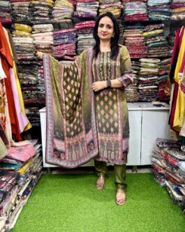 Pure Crape Suit Set