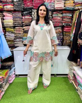 Designer Cotton Coord Set
