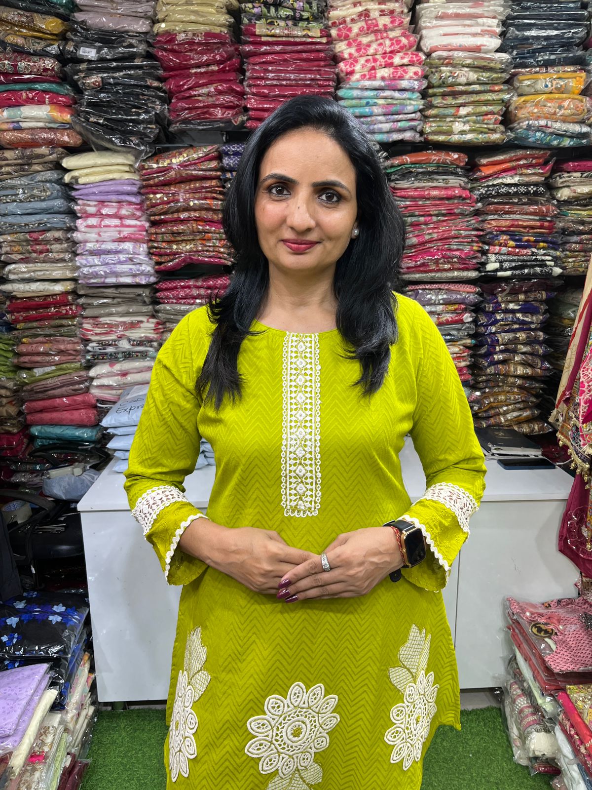Designer Cotton Farshi Coord Set