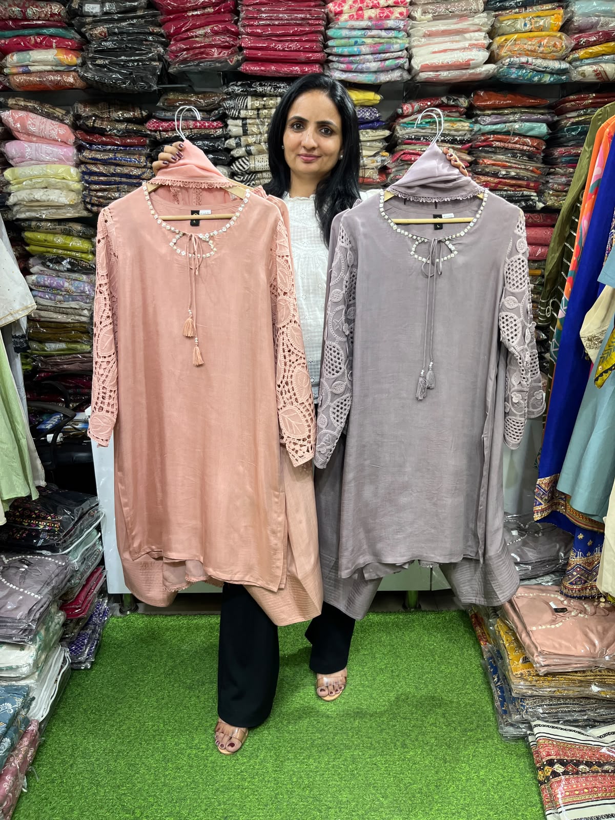 Designer Farshi Suit Set