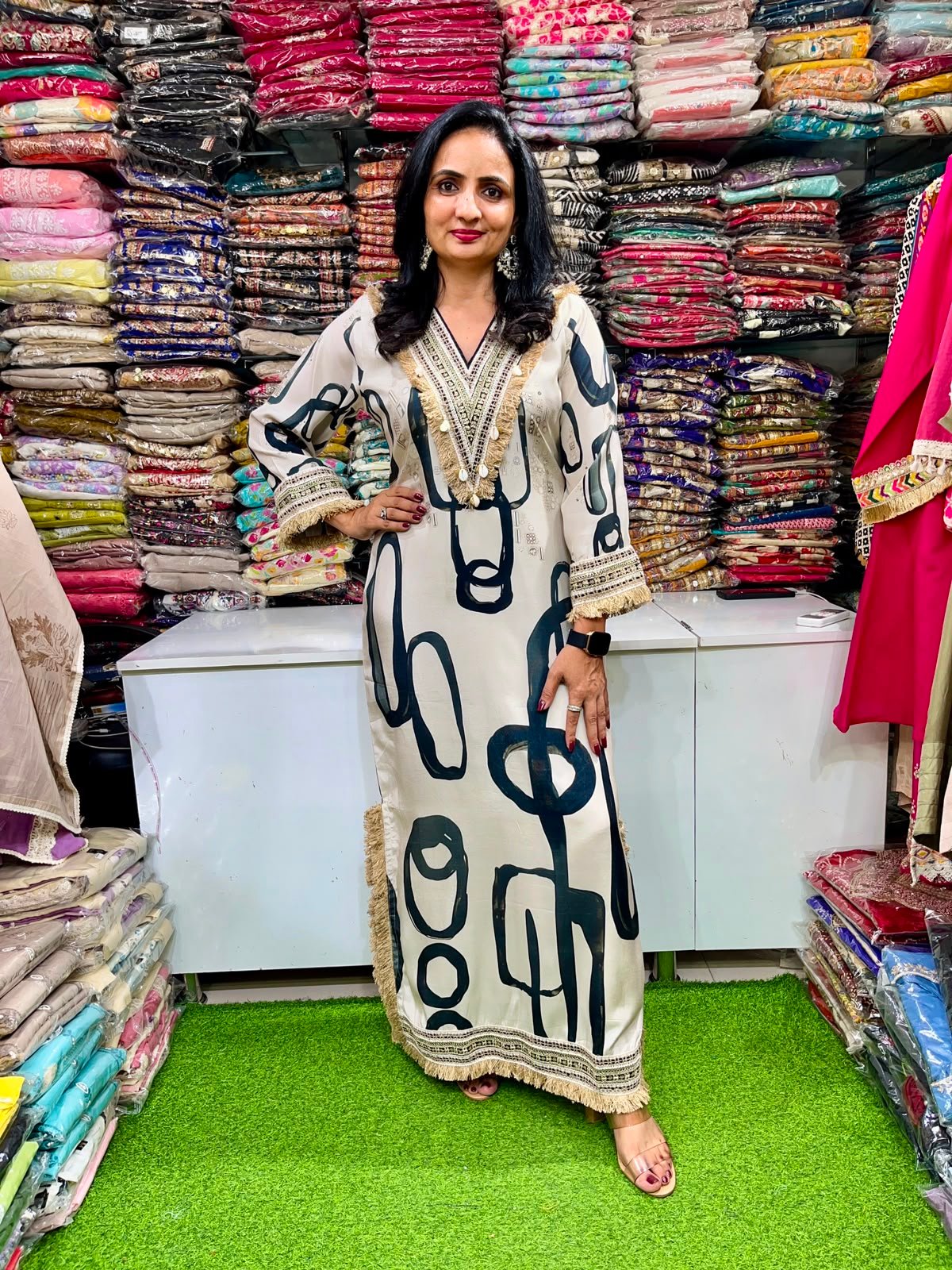 Designer Karina Style One Peice Dress