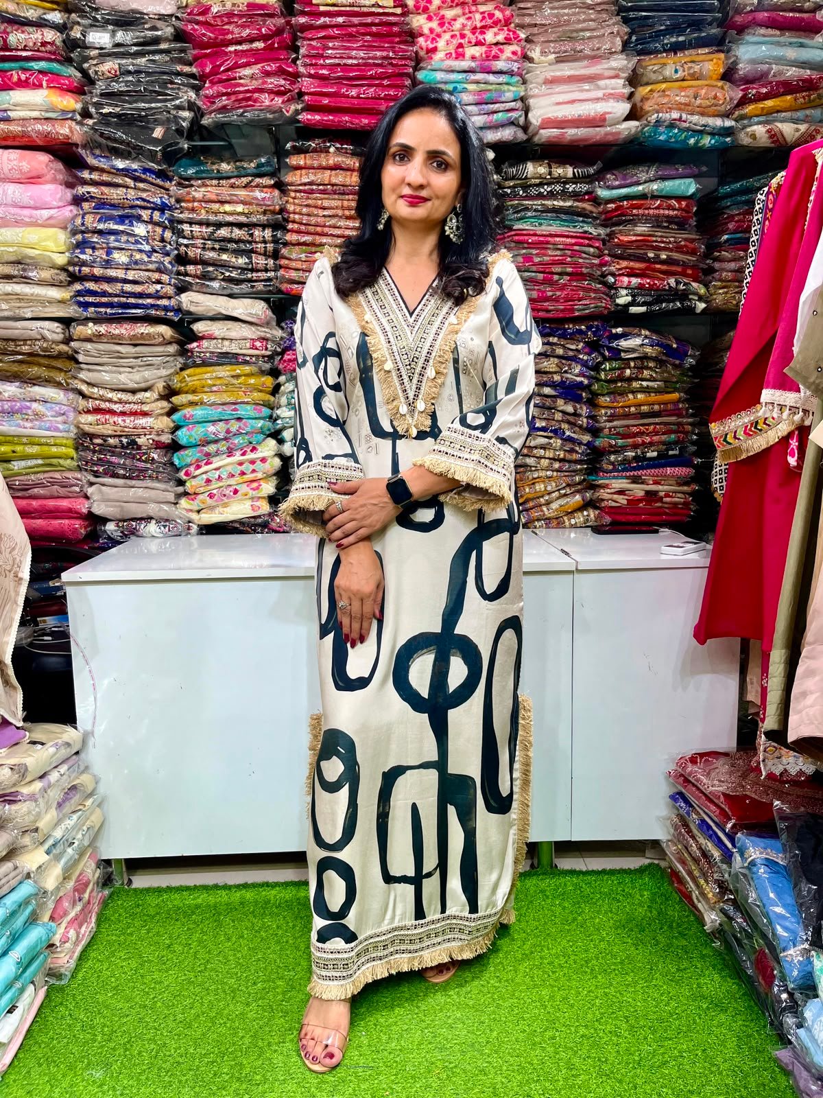 Designer Karina Style One Peice Dress